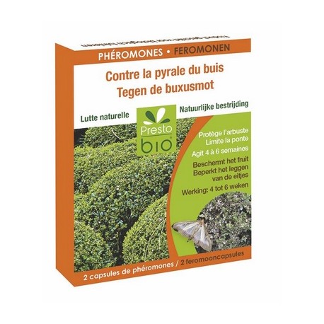 Phéromones conte la pyrale du buis - 2 capsules